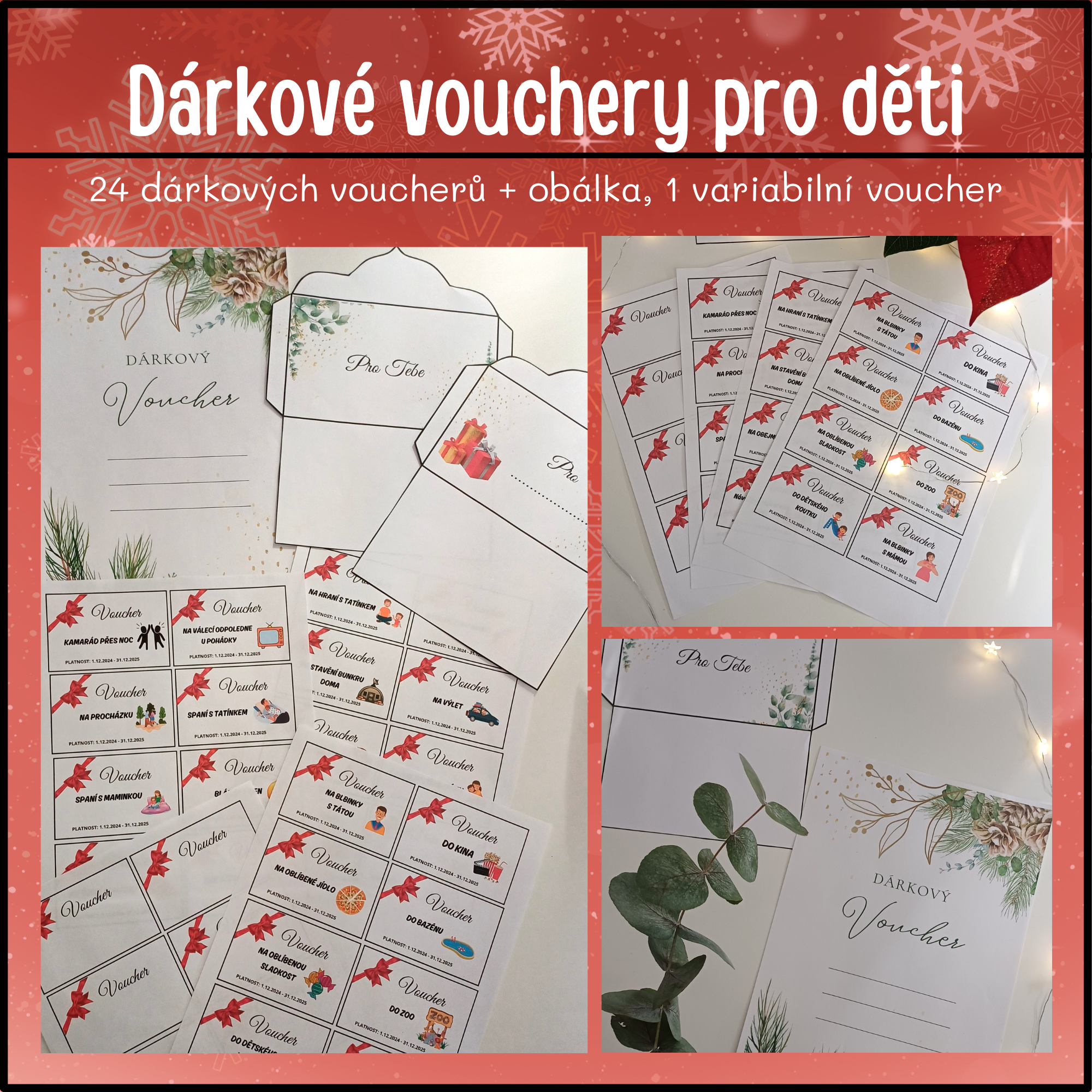 Dárkové vouchery