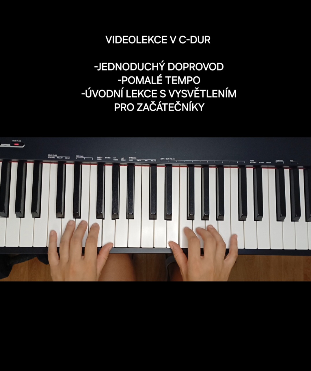 KLAVÍRNÍ VIDEOLEKCE V C-DUR - Obrázek 2