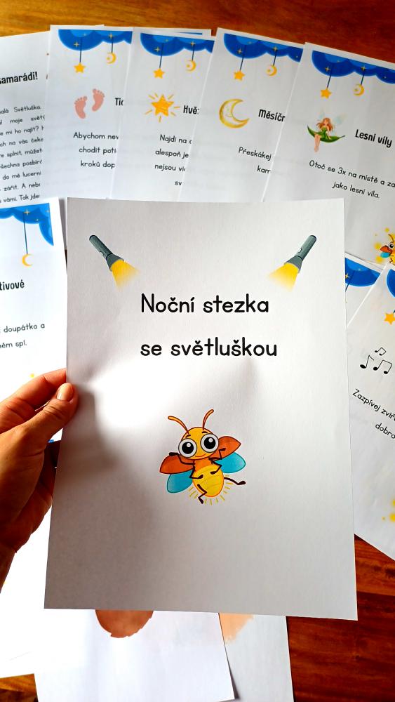 🌙✨ NOČNÍ STEZKA SE SVĚTLUŠKOU ✨🌙 - Obrázek 7